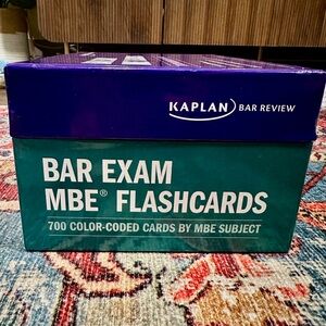Kaplan Bar Exam MBE Flashcards